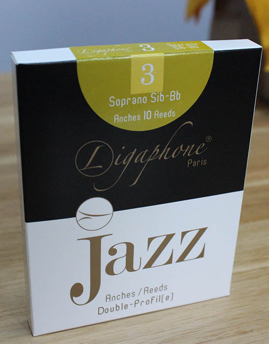 Ligaphone Jazz double-profile soprano reeds